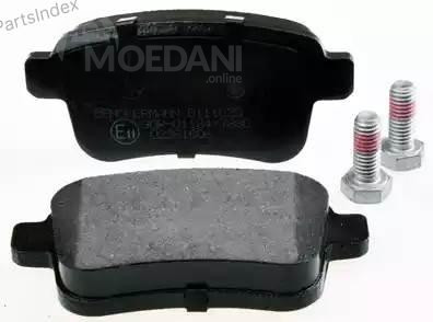 სამუხრუჭე დისკის ხუნდები  hundebi Denckermann B111020 თბილისი - photo 1