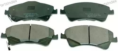 სამუხრუჭე დისკის ხუნდები  hundebi Denckermann B111019 თბილისი - photo 1