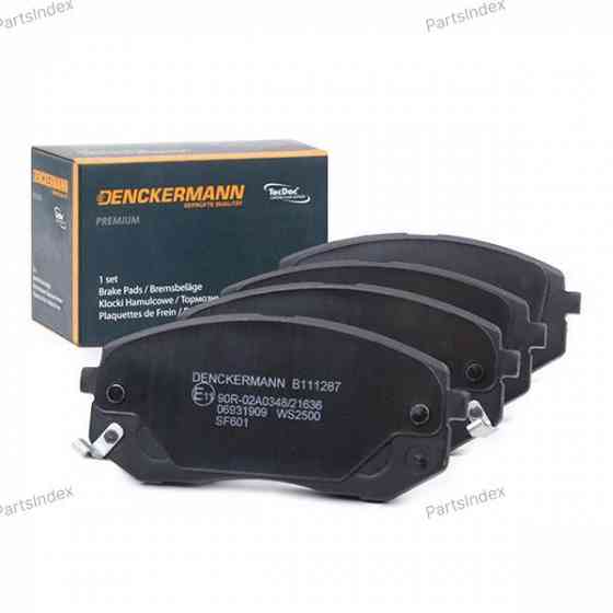 სამუხრუჭე დისკის ხუნდები  hundebi Denckermann B111287 თბილისი