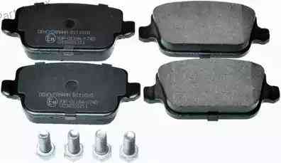 სამუხრუჭე დისკის ხუნდები  hundebi Denckermann B111010 თბილისი