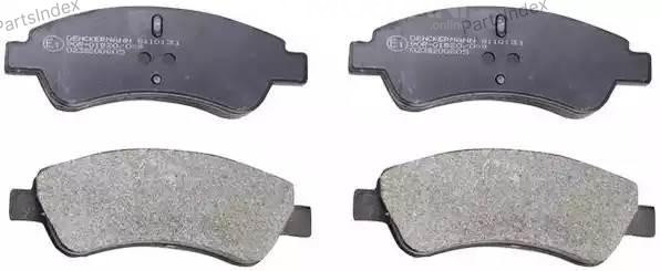 სამუხრუჭე დისკის ხუნდები  hundebi Denckermann B110131 თბილისი - photo 1