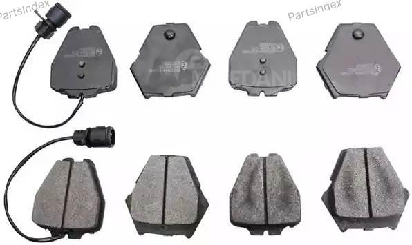 სამუხრუჭე დისკის ხუნდები  hundebi Denckermann B110045 თბილისი - photo 1