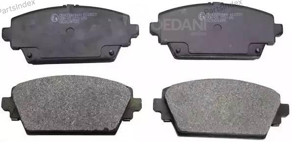 სამუხრუჭე დისკის ხუნდები  hundebi Denckermann B110527 თბილისი - photo 1