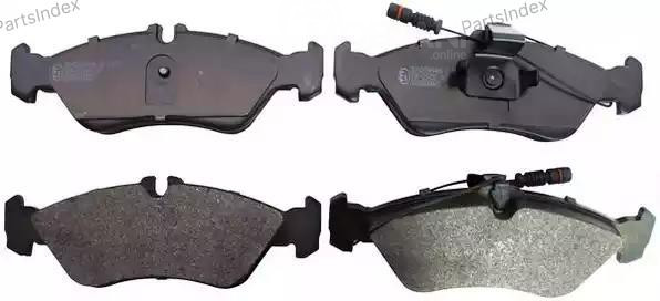 სამუხრუჭე დისკის ხუნდები  hundebi Denckermann B110471 თბილისი - photo 1