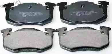 სამუხრუჭე დისკის ხუნდები  hundebi Denckermann B111266 თბილისი