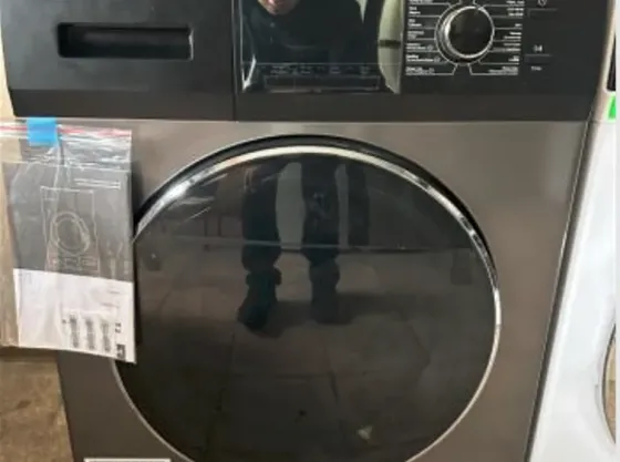 Новая стиральная машина Hyundai на 8 кг со скидкой 50%. Тбилиси