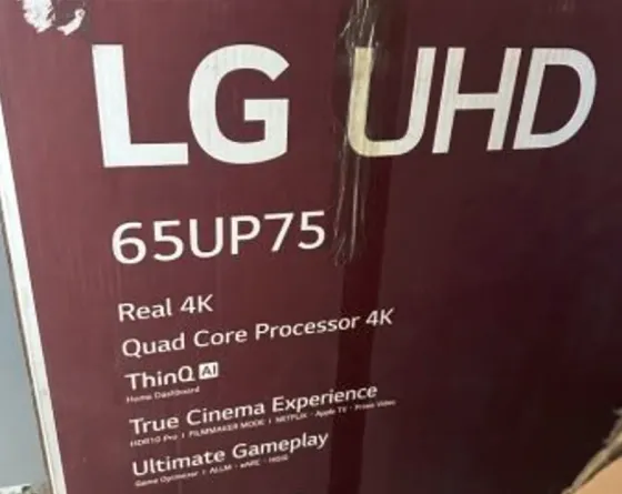 Новый UHD-телевизор LG 164sm Smart Android со скидкой 50%. Тбилиси