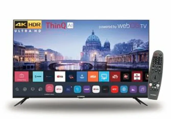 Новый смарт-телевизор Hyundai на базе Android 165 см Тбилиси - изображение 2