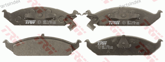 სამუხრუჭე დისკის ხუნდები  hundebi TRW GDB4016 თბილისი