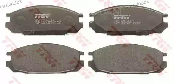 სამუხრუჭე დისკის ხუნდები  hundebi TRW GDB745 თბილისი - photo 4