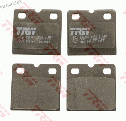 სამუხრუჭე დისკის ხუნდები  hundebi TRW GDB1641 თბილისი