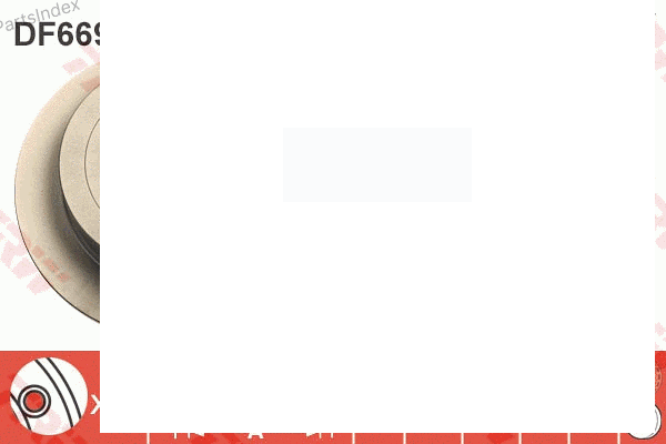 სამუხრუჭე დისკი oporni diski TRW DF6690 თბილისი - photo 2