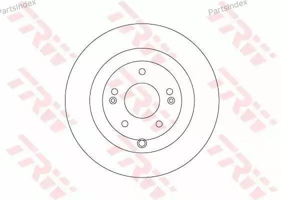 სამუხრუჭე დისკი oporni diski TRW DF6690 თბილისი - photo 3