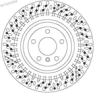 Диск тормозной TRW DF6835S Тбилиси