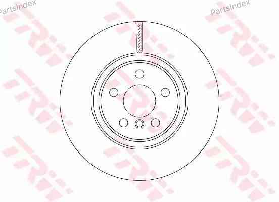 Диск тормозной TRW DF6749S Тбилиси