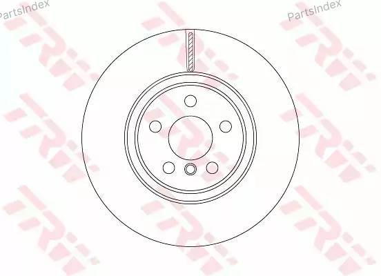 სამუხრუჭე დისკი oporni diski TRW DF6749S თბილისი - photo 2