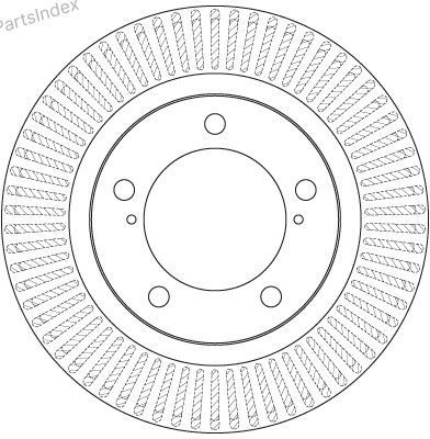 Диск тормозной TRW DF6239S Тбилиси