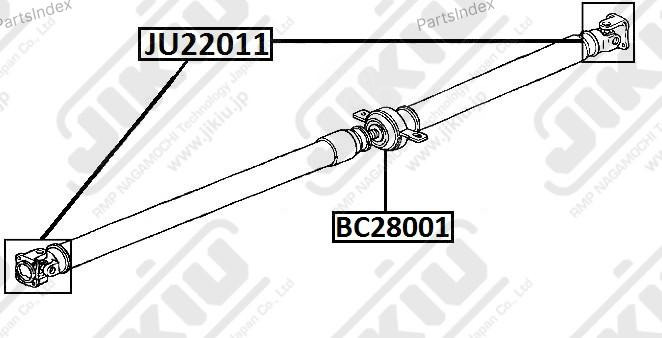 Опора карданного вала Jikiu BC28001 Тбилиси - изображение 1