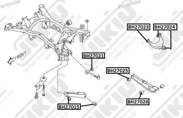 Silent Block Jikiu BH27015 Tbilisi - photo 1
