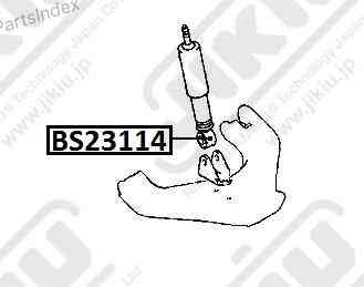Shock Absorber Bushing Jikiu BS23114 Tbilisi
