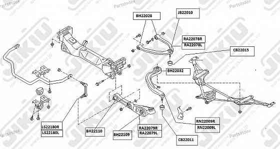 დაკიდების ბერკეტი richagi Jikiu RN22009R თბილისი