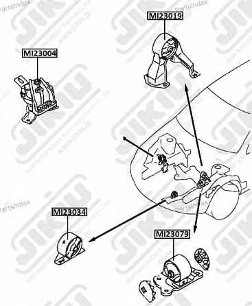 Engine Mount Jikiu MI23034 Tbilisi