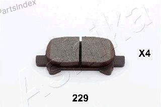 სამუხრუჭე დისკის ხუნდები  hundebi Ashika 51-02-229 თბილისი - photo 1