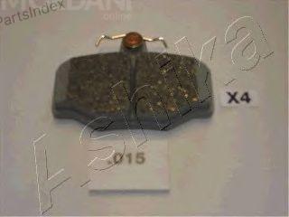 სამუხრუჭე დისკის ხუნდები  hundebi Ashika 51-00-015 თბილისი - photo 1