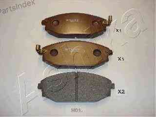 სამუხრუჭე დისკის ხუნდები  hundebi Ashika 50-H0-001 თბილისი