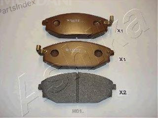 სამუხრუჭე დისკის ხუნდები  hundebi Ashika 50-H0-001 თბილისი - photo 1