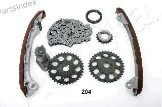 ძრავის კბილანები კომპლექტი kbilana remeni Ashika KCK204 თბილისი - photo 1