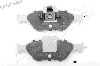 სამუხრუჭე დისკის ხუნდები  hundebi Ashika 50-03-302 თბილისი - photo 1