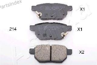 სამუხრუჭე დისკის ხუნდები  hundebi Ashika 51-02-214 თბილისი - photo 1