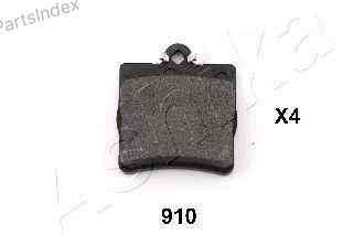 სამუხრუჭე დისკის ხუნდები  hundebi Ashika 51-09-910 თბილისი