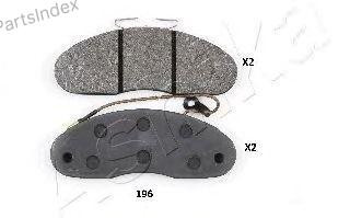 სამუხრუჭე დისკის ხუნდები  hundebi Ashika 50-01-196 თბილისი - photo 1