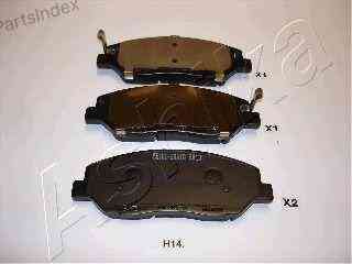 სამუხრუჭე დისკის ხუნდები  hundebi Ashika 50-0H-H14 თბილისი