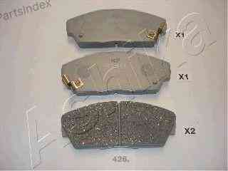 სამუხრუჭე დისკის ხუნდები  hundebi Ashika 50-04-426 თბილისი