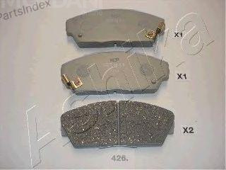 სამუხრუჭე დისკის ხუნდები  hundebi Ashika 50-04-426 თბილისი - photo 1