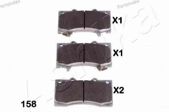 სამუხრუჭე დისკის ხუნდები  hundebi Ashika 50-01-158 თბილისი