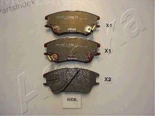 სამუხრუჭე დისკის ხუნდები  hundebi Ashika 50-H0-008 თბილისი - photo 1