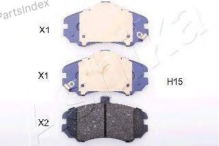 სამუხრუჭე დისკის ხუნდები  hundebi Ashika 50-0H-H15 თბილისი - photo 1