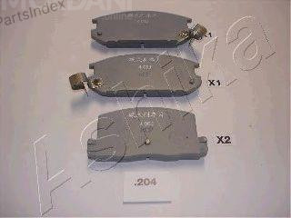 სამუხრუჭე დისკის ხუნდები  hundebi Ashika 51-02-204 თბილისი - photo 1