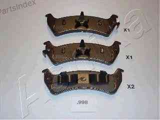 სამუხრუჭე დისკის ხუნდები  hundebi Ashika 51-09-998 თბილისი