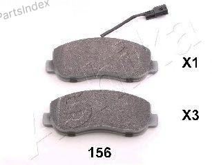 სამუხრუჭე დისკის ხუნდები  hundebi Ashika 50-01-156 თბილისი - photo 1