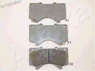 სამუხრუჭე დისკის ხუნდები  hundebi Ashika 50-02-272 თბილისი