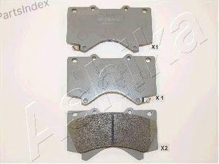 სამუხრუჭე დისკის ხუნდები  hundebi Ashika 50-02-272 თბილისი - photo 1