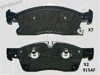 სამუხრუჭე დისკის ხუნდები  hundebi Ashika 50-09-915 თბილისი - photo 1