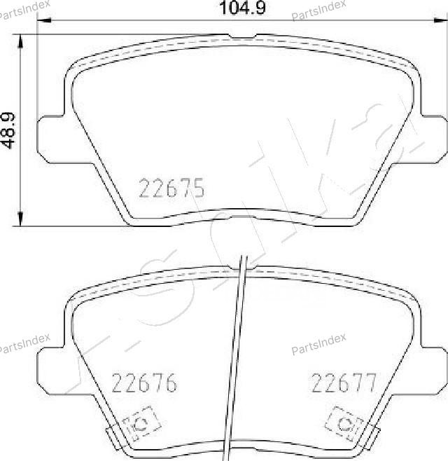Деталь Ashika 51-0K-K15 Тбилиси - изображение 1