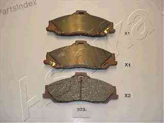 სამუხრუჭე დისკის ხუნდები  hundebi Ashika 50-03-373 თბილისი