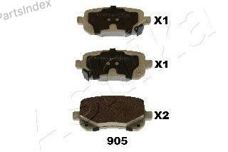 სამუხრუჭე დისკის ხუნდები  hundebi Ashika 51-09-905 თბილისი - photo 1